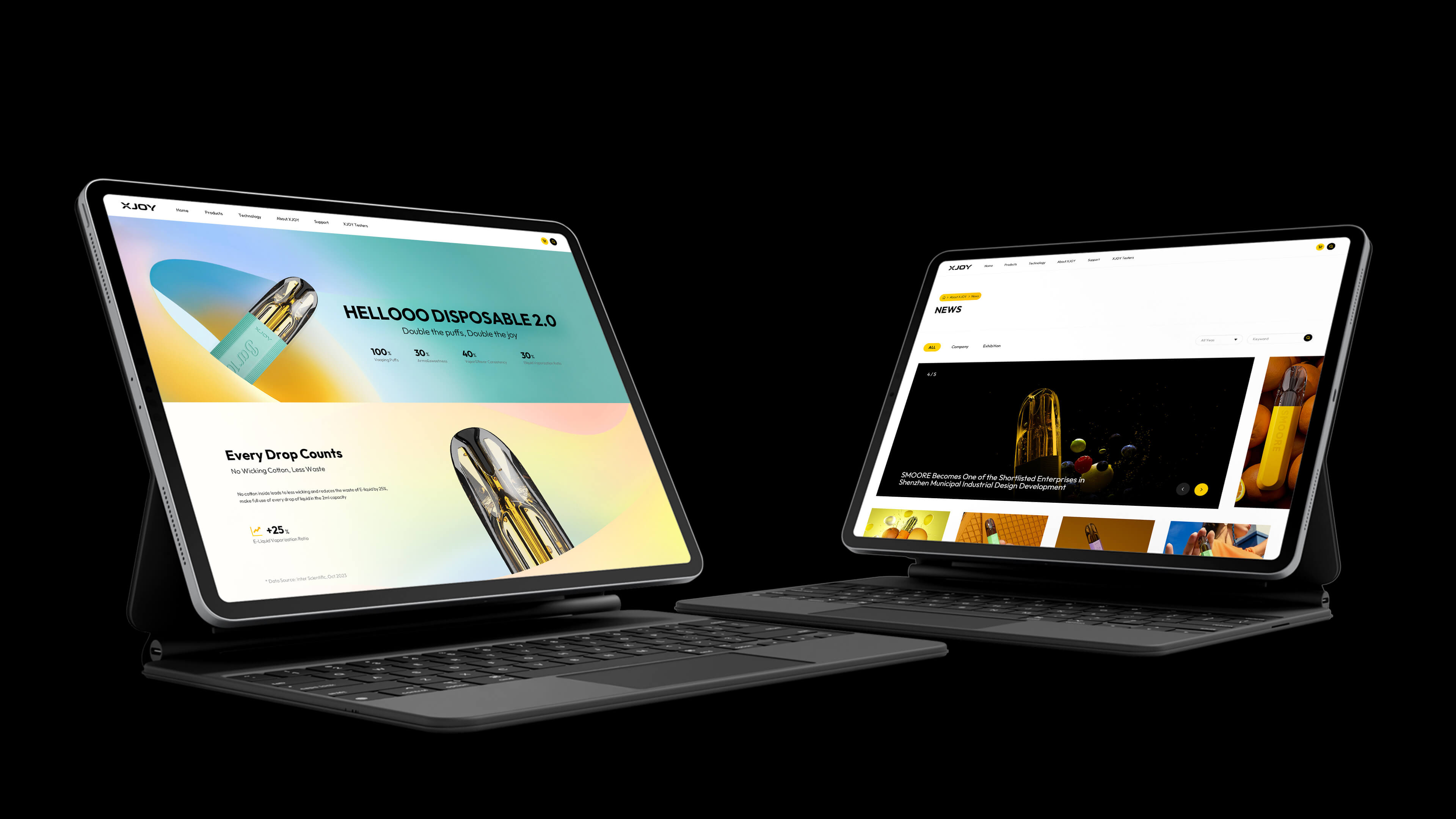 XJOY 以獨特的設(shè)計風(fēng)格吸引用戶